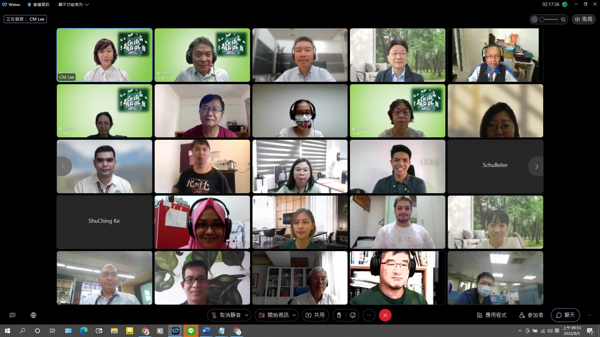 2022 International Workshop Results