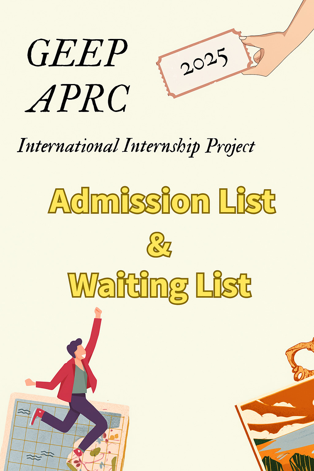 Announcement of Admission and Waitlist of 2025 International Internship Program